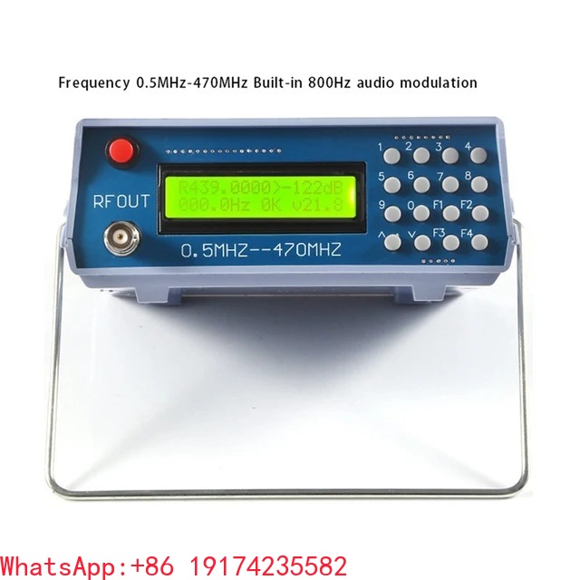 Rf Signal Generator 0.5Mhz To 470Mhz - Generator sygnałów radiowych 0,5 MHz -