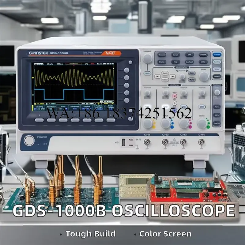 Digital Storage Oscilloscope 4 Channel 100Mhz - Wmwmnu – cyfrowy oscyloskop z pamięcią,