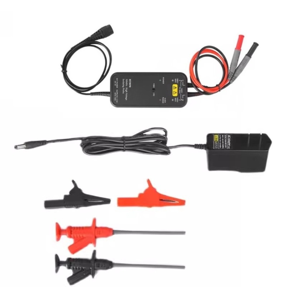 HT8050 HT8100 – wysokonapięcio – High Voltage Differential Probe 100Mhz 1300V recenzja i cena