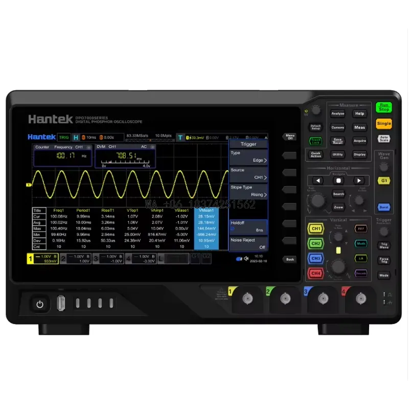 Wmwmnu – cyfrowy oscyloskop z  – Digital Storage Oscilloscope 4 Channel 100Mhz recenzja i cena