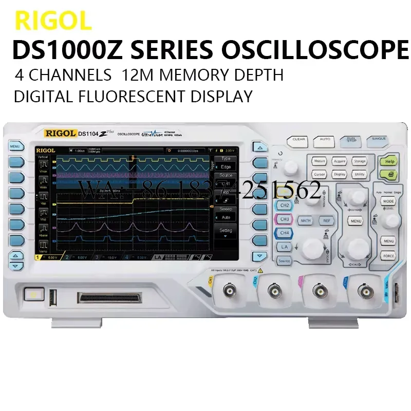 Wmwmnu – cyfrowy oscyloskop do – Digital Storage Oscilloscope 4 Channel 100Mhz recenzja i cena