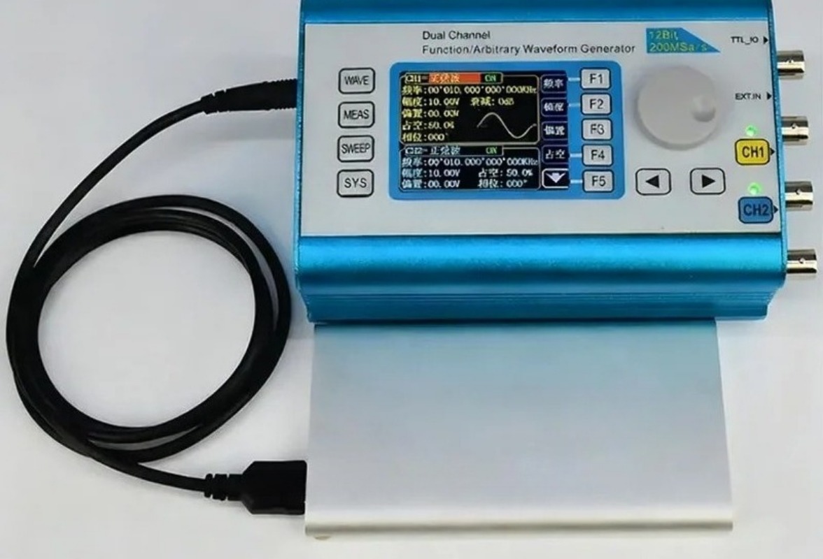 Dla dwukanałowego generatora s – Dual Channel Arbitrary Waveform Function Generator 60Mhz recenzja i cena